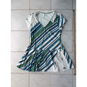 Daily Practice Anthropologie Striped Dress XL Fit Flare‎ Tennis Coastal Preppy